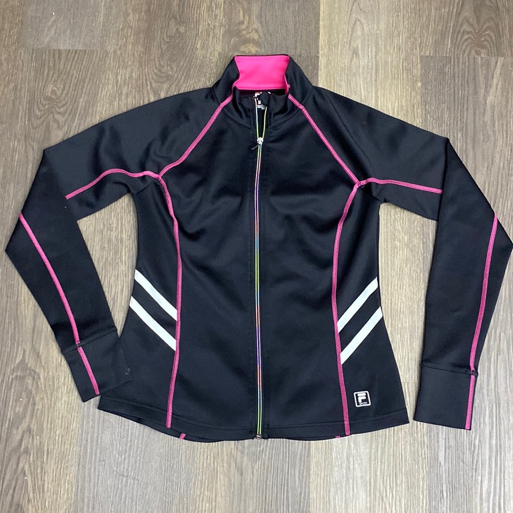 Fila women’s sport black jacket Medium